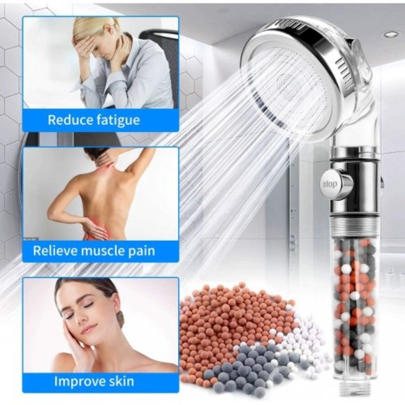 Handheld High Pressure Showerhead - New - Picture 3 of 8